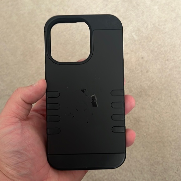 iPhone 13, all black solid case - Picture 1 of 4